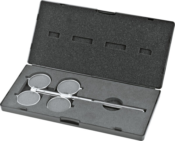 Binokularvorhalter +/- 0,25 dpt. Metall