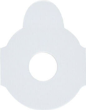Klebepads für Standardgläser, Weiß 18 mm Universal Polyolefin-Schaum