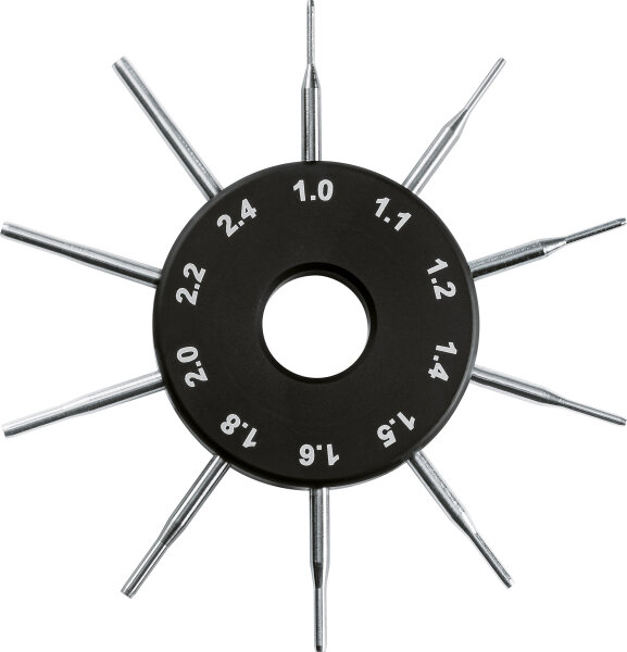 Lochgrößenmesser