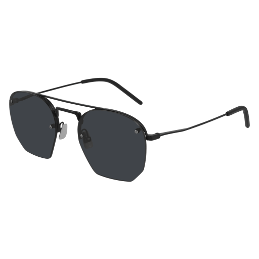Saint Laurent Mann International SCHWARZ METALL SL 422 Italien