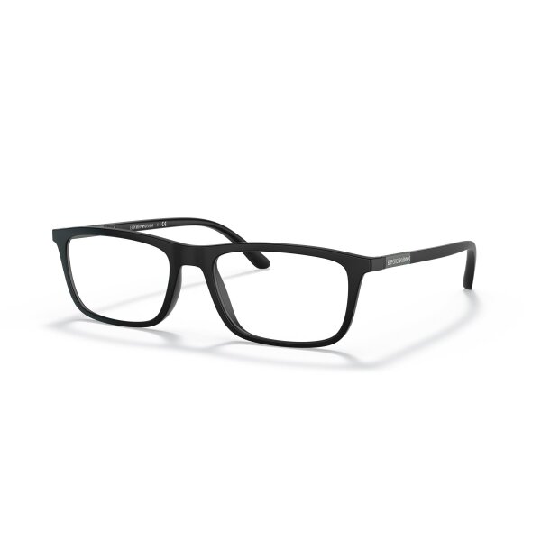 Emporio Armani EA4160 - Sonnenbrillen - Herren - 50421W - Matt Schwarz