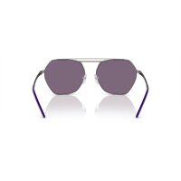 Emporio Armani - Sonnenbrillen - Damen - 30101A - Glänzendes Gunmetal