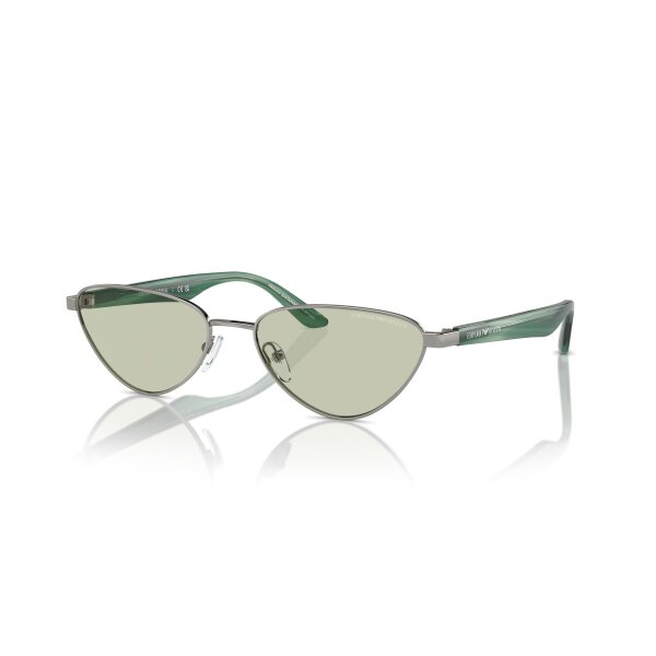 Emporio Armani - Sonnenbrillen - Damen - 3010/2 - Glänzendes Gunmetal