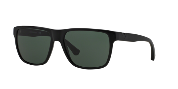 Emporio Armani - Sonnenbrillen - Herren - 501771 - Schwarz glänzend