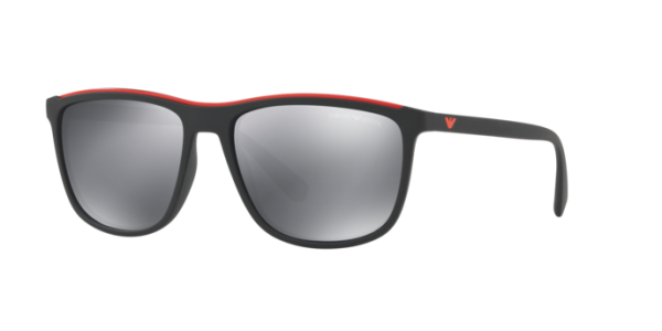 Emporio Armani - Sonnenbrillen - Herren - 50426G - Matt Schwarz