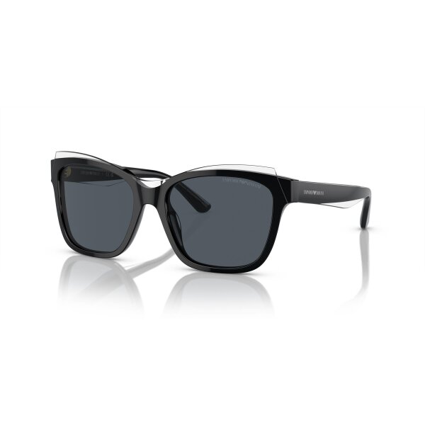Emporio Armani - Sonnenbrillen - Damen - 605187 - Shiny Black/Top Crystal