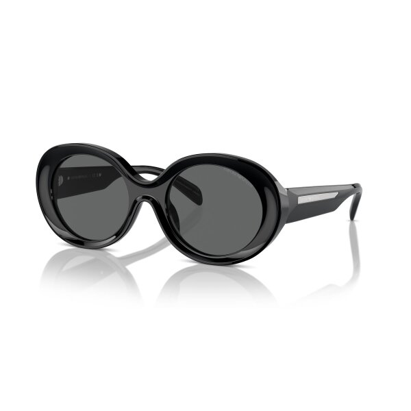 Emporio Armani - Sonnenbrillen - Damen - 501787 - Schwarz glänzend