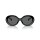 Emporio Armani - Sonnenbrillen - Damen - 501787 - Schwarz glänzend