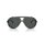 Emporio Armani - Sonnenbrillen - Herren - 621187 - Glänzendes Grau gestreift