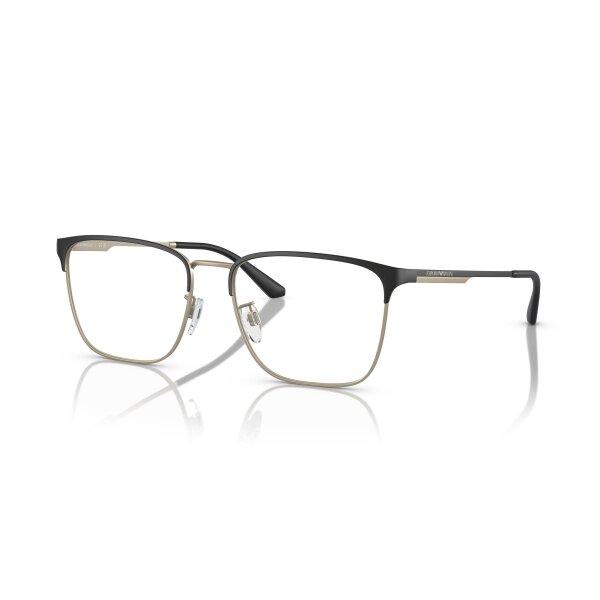 Emporio Armani - Korrektion - Herren - 3001 - Matt Schwarz/Hellgold