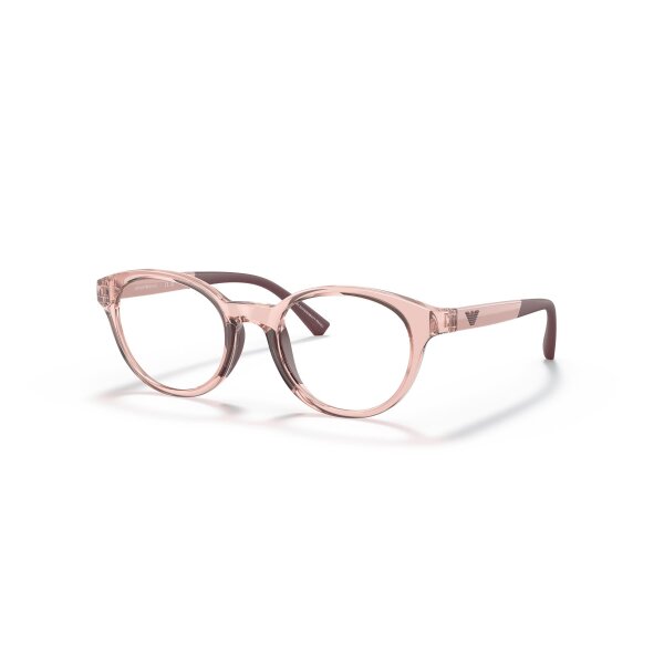 Emporio Armani - Korrektionsfassungen Kinder - Damen - 5544 - Transparentes glänzendes Pink