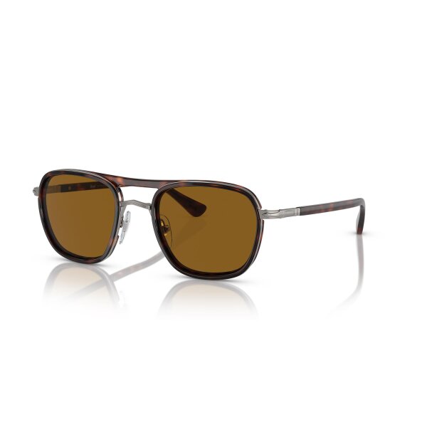 Persol - Sonnenbrillen - Unisex - 114433 - Gunmetal/Havana