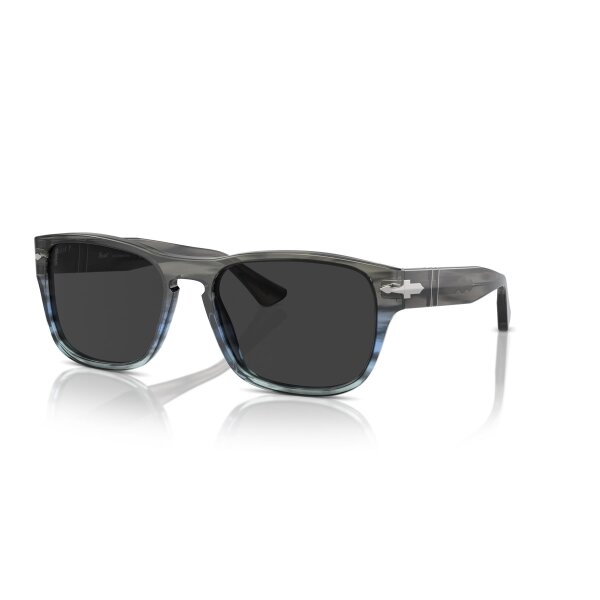 Persol - Sonnenbrillen - Unisex - 120548 - Striped Grey Gradient Blue