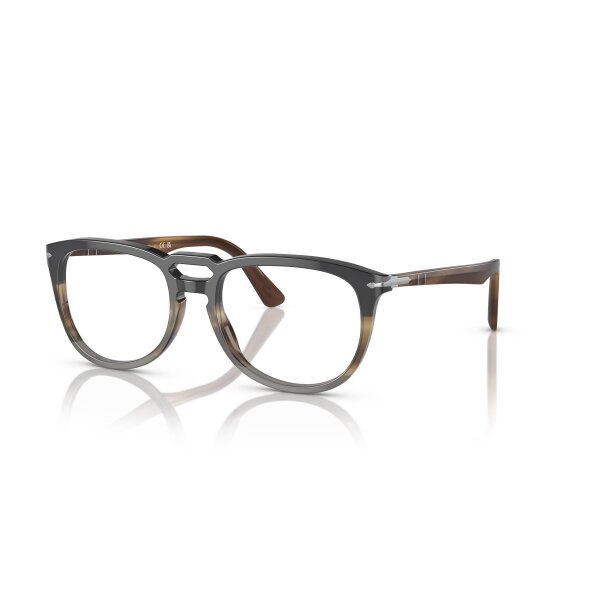 Persol - Korrektion - Unisex - 1135 - Schwarz/Braun gestreift