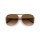 Ray-Ban - Sonnenbrillen - Unisex - 129251 - Havana auf Braun transparent