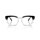 Ray-Ban RX0298V - Korrektion - Unisex - 2034 - Schwarz auf Transparent