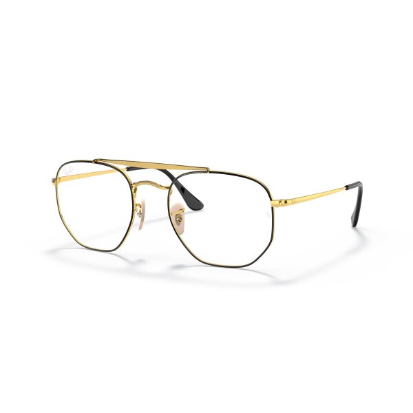 Ray-Ban - Korrektion - Unisex - 2946 - Schwarz auf Gold