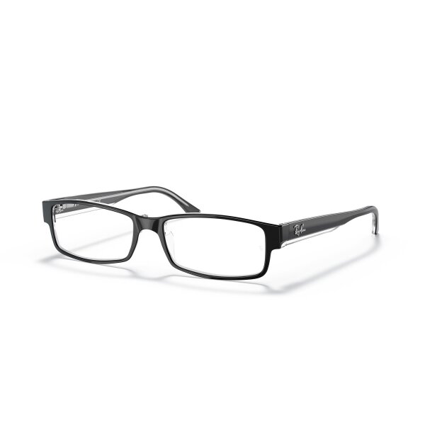 Ray-Ban - Korrektion - Unisex - 2034 - Schwarz auf Transparent