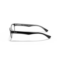 Ray-Ban RX5150 - Korrektion - Unisex - 2034 - Schwarz auf Transparent