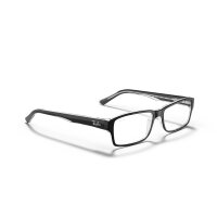 Ray-Ban RX5169 - Korrektion - Unisex - 2034 - Schwarz auf Transparent