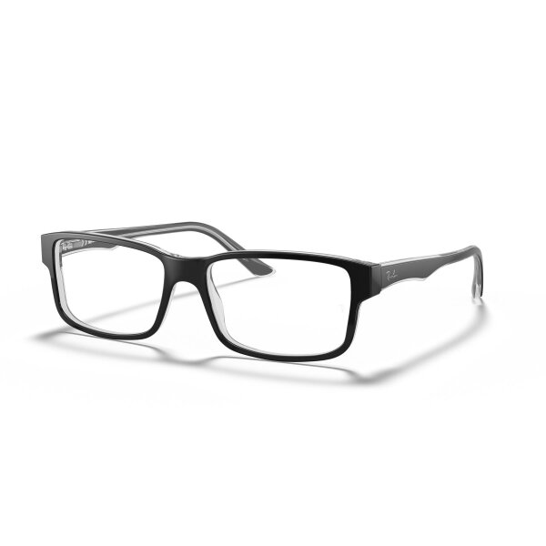 Ray-Ban - Korrektion - Unisex - 2034 - Schwarz auf Transparent