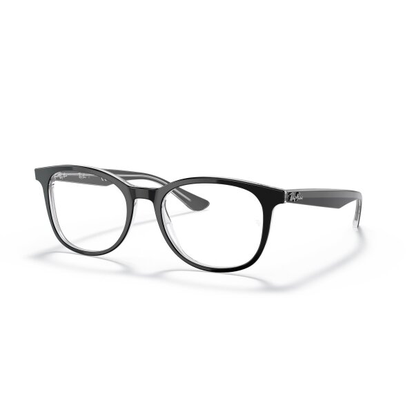 Ray-Ban - Korrektion - Unisex - 2034 - Schwarz auf Transparent