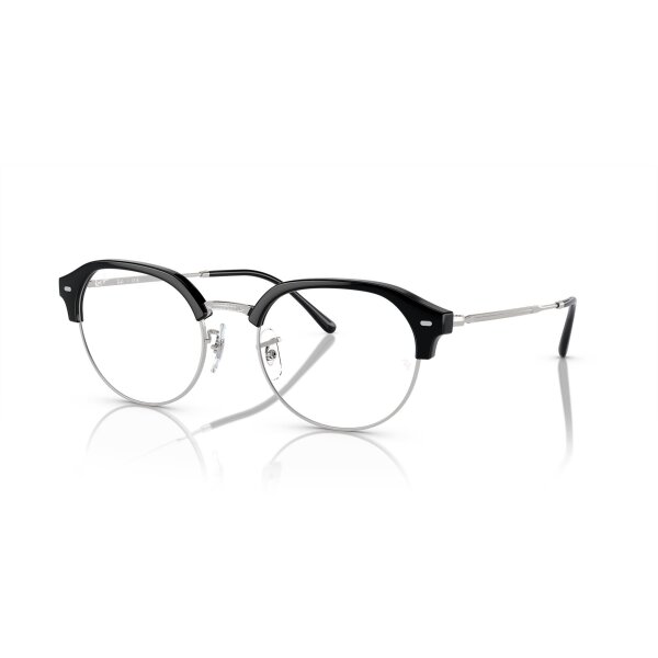Ray-Ban RX7229 - Korrektion - Unisex - 2000 - Schwarz auf Silber