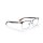 Ray-Ban - Korrektion - Unisex - 2861 - Schwarz auf Silber