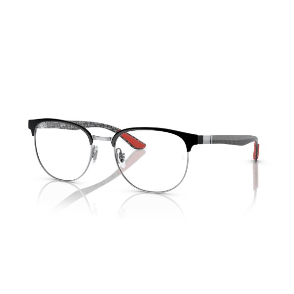 Ray-Ban RX8422 - Korrektion - Herren - 2861 - Schwarz auf Silber