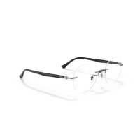 Ray-Ban - Korrektion - Unisex - 1230 - Schwarz auf Gunmetal