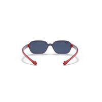 Ray-Ban - Sonnenbrillen Kinder - Unisex - 709380 - Rot auf Blau