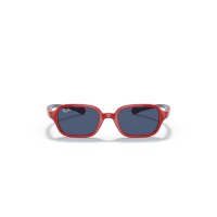 Ray-Ban - Sonnenbrillen Kinder - Unisex - 709380 - Rot auf Blau