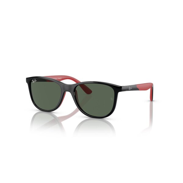 Ray-Ban - Sonnenbrillen Kinder - Unisex - 713171 - Schwarz auf Rot