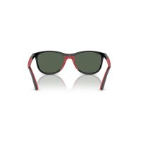 Ray-Ban - Sonnenbrillen Kinder - Unisex - 713171 - Schwarz auf Rot