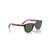 Ray-Ban - Sonnenbrillen Kinder - Unisex - 713171 - Schwarz auf Rot