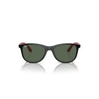 Ray-Ban - Sonnenbrillen Kinder - Unisex - 713171 - Schwarz auf Rot