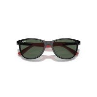 Ray-Ban - Sonnenbrillen Kinder - Unisex - 713171 - Schwarz auf Rot