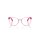 Ray-Ban - Korrektionsfassungen Kinder - Unisex - 3976 - Pink transparent