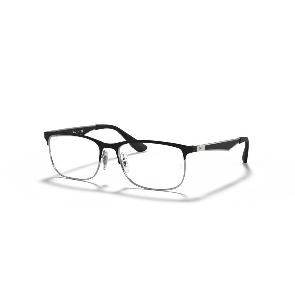Ray-Ban - Korrektionsfassungen Kinder - Unisex - 4055 - Mattschwarz auf Silber