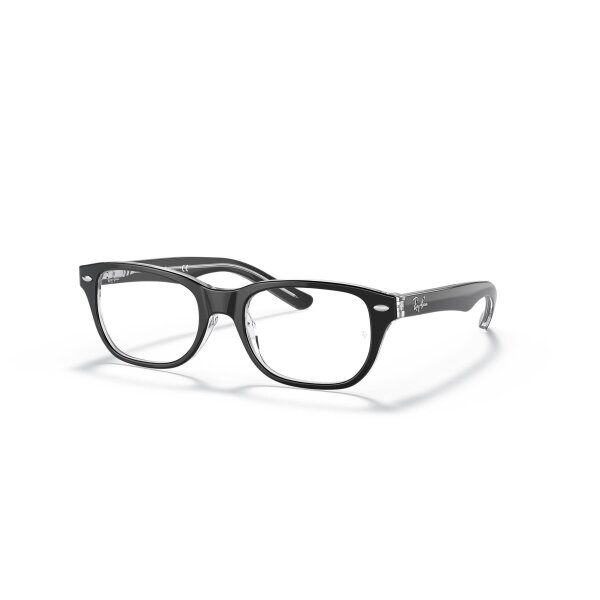 Ray-Ban - Korrektionsfassungen Kinder - Unisex - 3529 - Schwarz auf Transparent