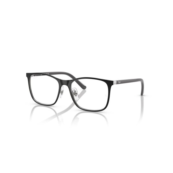 Ray-Ban - Korrektionsfassungen Kinder - Unisex - 4064 - Schwarz auf Silber