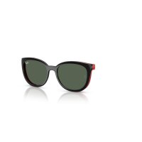 Ray-Ban RY1631C - Brillen-accessoires - Unisex - 392871 - Schwarz auf Gummi Rot