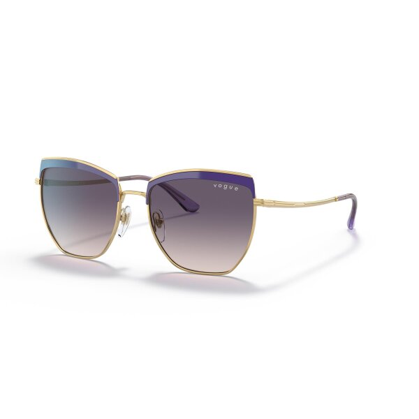 Vogue Eyewear - Sonnenbrillen - Damen - 516636 - Oben Violett/Gold