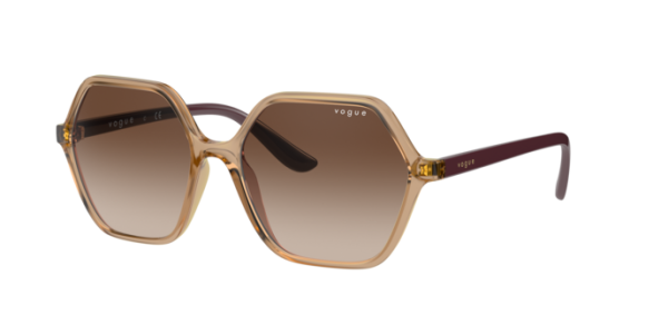 Vogue Eyewear - Sonnenbrillen - Damen - 282613 - Karamell transparent
