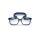 Vogue Eyewear - Korrektionsfassungen Kinder - Unisex - 2974 - Blue On Cream Rubber