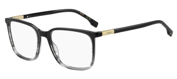 BOSS 1833 Männer Vollrandfassung 2W8-Horn Grau