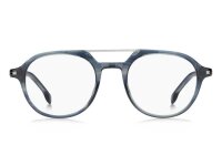 BOSS 1849 Männer Vollrandfassung 2W8-Horn Grau