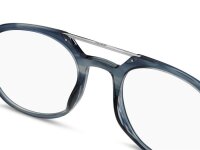 BOSS 1849 Männer Vollrandfassung 2W8-Horn Grau