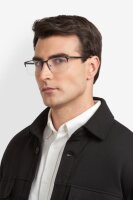 BOSS 1850 Männer Halbrandfassung 003-Schwarz