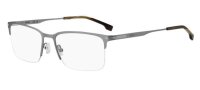 BOSS 1850 MÄNNER HALBRANDFASSUNG R81-GRAU